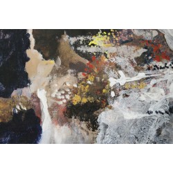 Odiseea 2 - pictură, tehnică mixtă pe hârtie, artist Cristian Porumb
