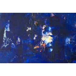 Speranța - pictură în ulei pe panza, artist Cristina Marian