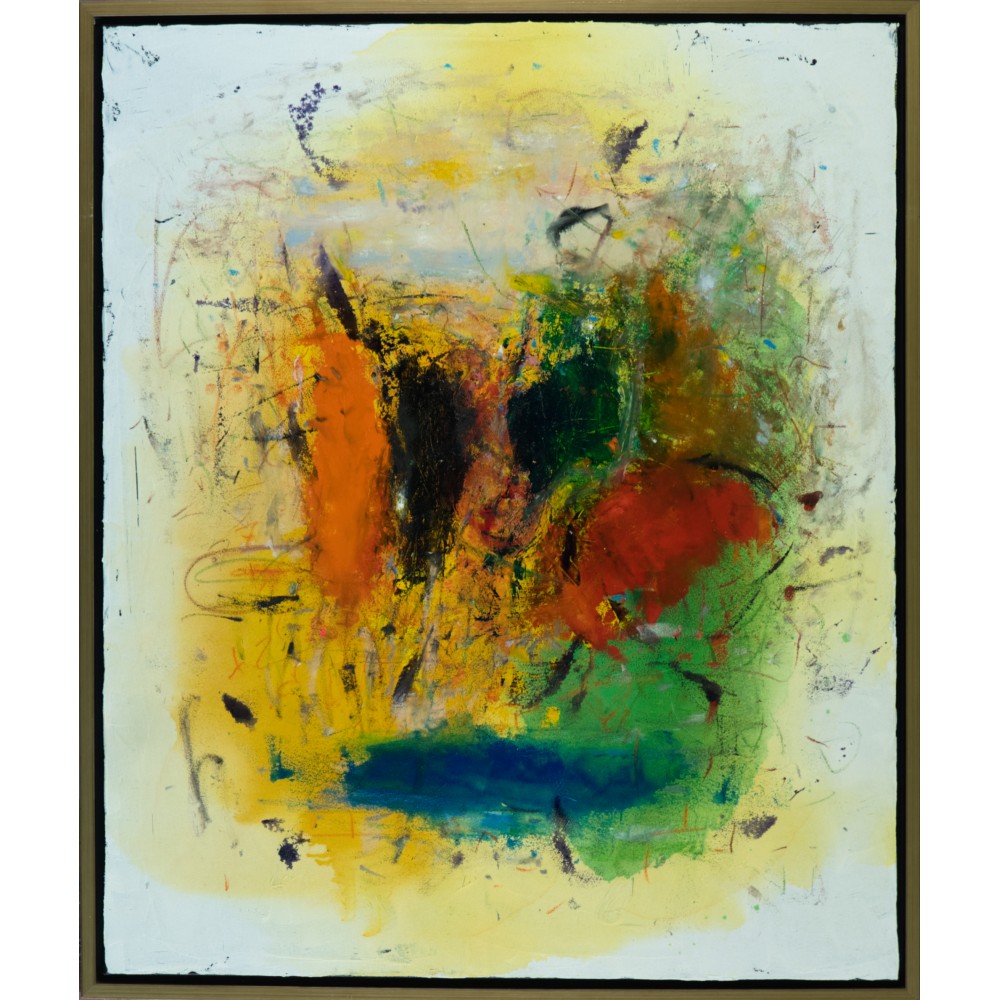 Arderea luminii - pictură în ulei pe pânză, artist Iurie Cojocaru