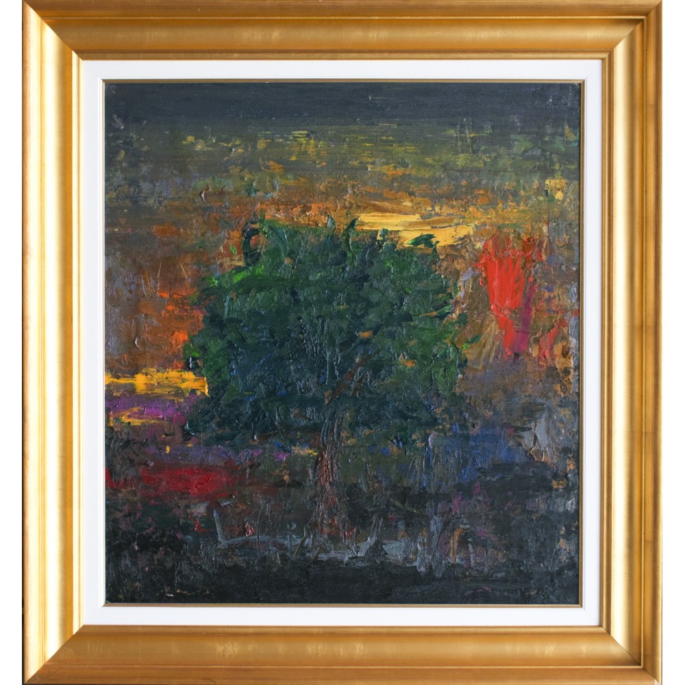 Arhitectura unei întâlniri - pictură în ulei pe pânză, artist Iurie Cojocaru Arhitectura unei întâlniri - pictură în ulei pe pânză, artist Iurie Cojocaru