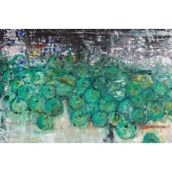 Memoria Pamântului - pictură în ulei pe pânză, autor Iurie Cojocaru