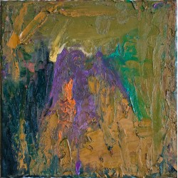 Străjerul pragului - pictură în ulei pe pânză, autor Iurie Cojocaru