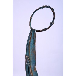 Ascet III - sculptură în bronz, artist Liviu Bumbu