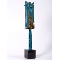 Chivot VI - sculptură în bronz, artist Liviu Bumbu