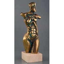 Eva - sculptură în bronz, artist Liviu Bumbu