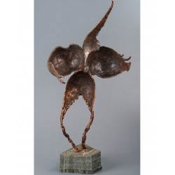 Serafim - sculptură în bronz, artist Liviu Bumbu