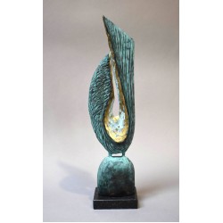Dancing Queen - sculptură în lut ars, artist Petru Leahu