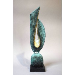 Dancing Queen - sculptură în lut ars, artist Petru Leahu