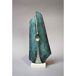 Bonding - sculptură în lut ars, artist Petru Leahu