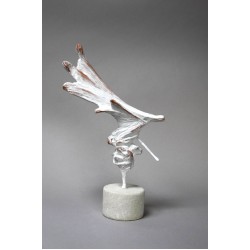 Surrender - sculptură în lut ars, artist Petru Leahu