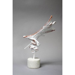 Surrender - sculptură în lut ars, artist Petru Leahu