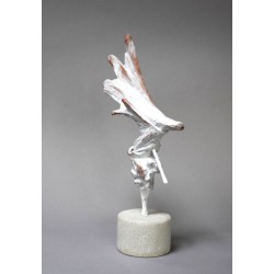 Surrender - sculptură în lut ars, artist Petru Leahu