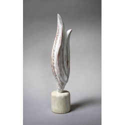 Tril - sculptură în lut ars, artist Petru Leahu