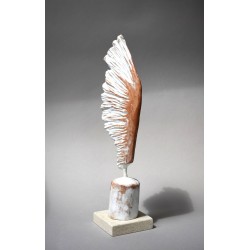 Trust - sculptură în lut ars, artist Petru Leahu