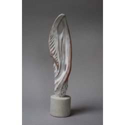 Atașament - sculptură în lut ars, artist Petru Leahu