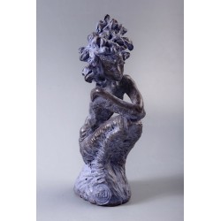 Nostalgia - ceramică  patinată, artist Petru Leahu