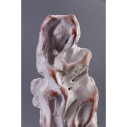 Cobori în jos - sculptură în lut ars, artist Petru Leahu