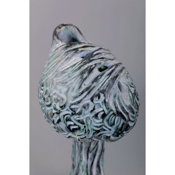 Nest - sculptură în lut ars, artist Petru Leahu