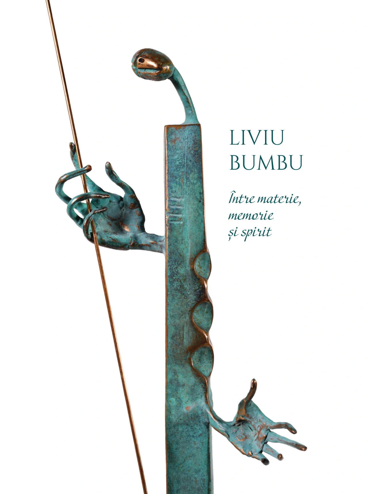 Coperta catalogului Liviu Bumbu — Între materie, memorie și spirit, 2026