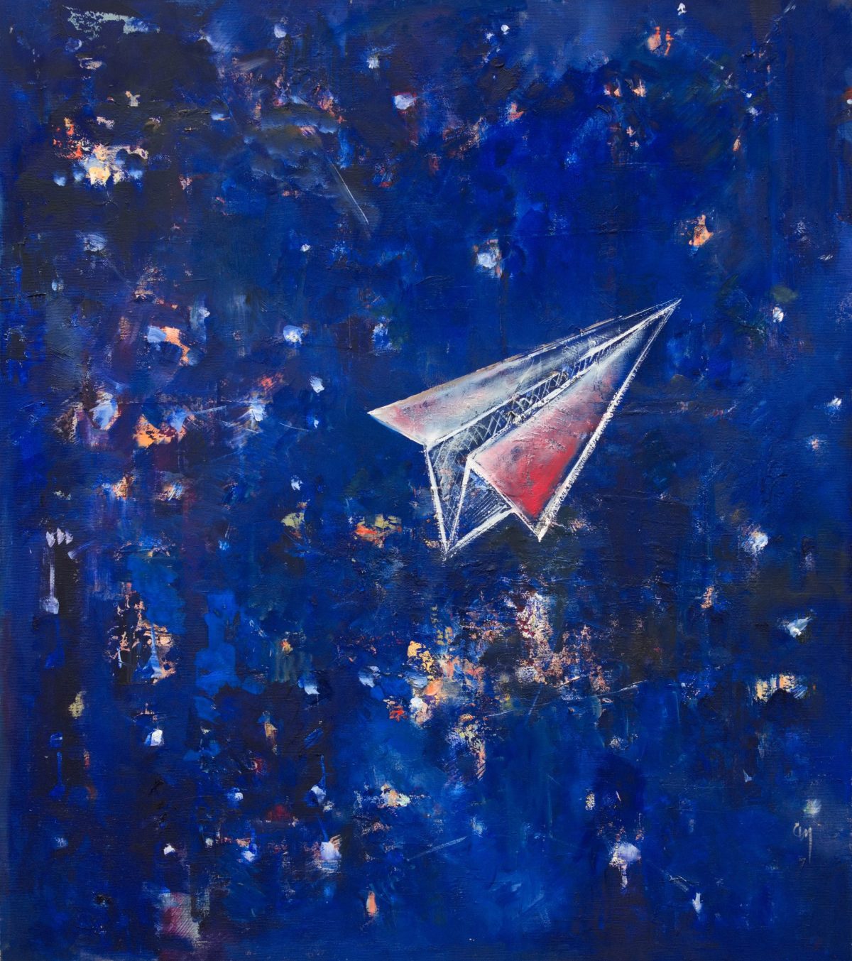 Speranța – pictură în ulei, artistă Cristina Marian – Cristina Marian – O Galerie de Artă