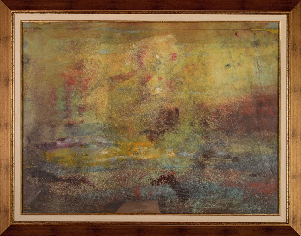Lacul – pictură în ulei, artist Octavian Cosman – Octavian Cosman – O Galerie de Artă