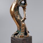 Prooroc II – sculptură în bronz, artist Liviu Bumbu – Liviu Bumbu – O Galerie de Artă