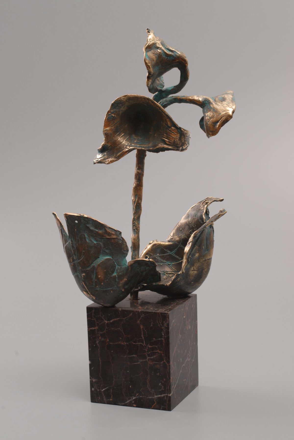 Rezonanţe II – sculptură în bronz, artist Liviu Bumbu – Liviu Bumbu – O Galerie de Artă