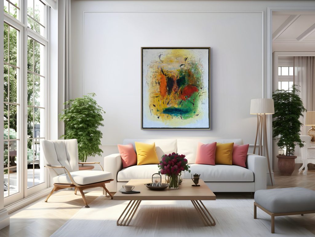 Arderea luminii – pictură în ulei, artist Iurie Cojocaru – Iurie Cojocaru – O Galerie de Artă