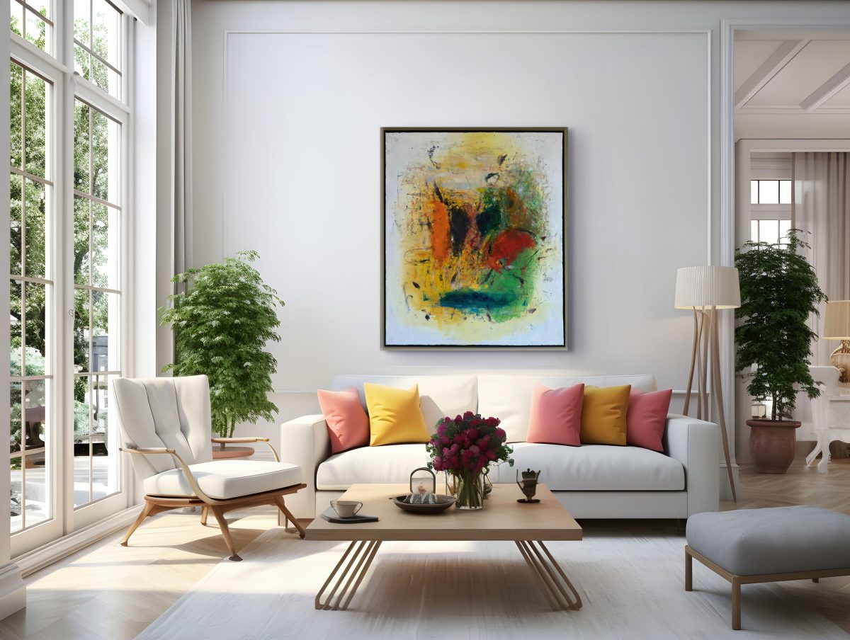 Arderea luminii – pictură în ulei, artist Iurie Cojocaru – Iurie Cojocaru – O Galerie de Artă