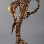 Lupta – sculptură în bronz, artist Liviu Bumbu – Liviu Bumbu – O Galerie de Artă