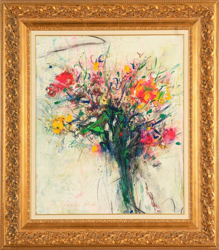 Simfonia florilor – pictură în ulei, artist IURIE COJOCARU — Iurie Cojocaru